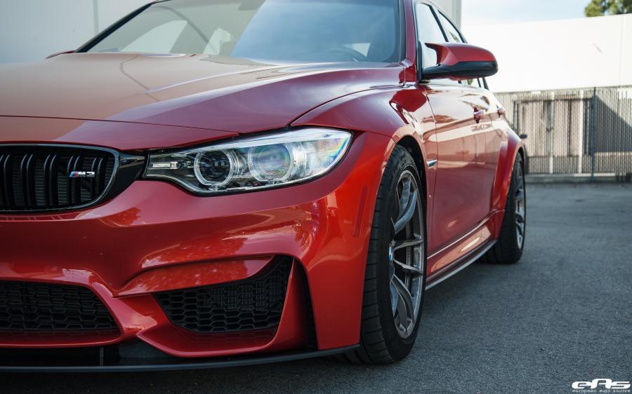 Детали экстерьера BMW M3 Sedan Sakhir Orange by EAS 2017 года  (фото 23 из 25)